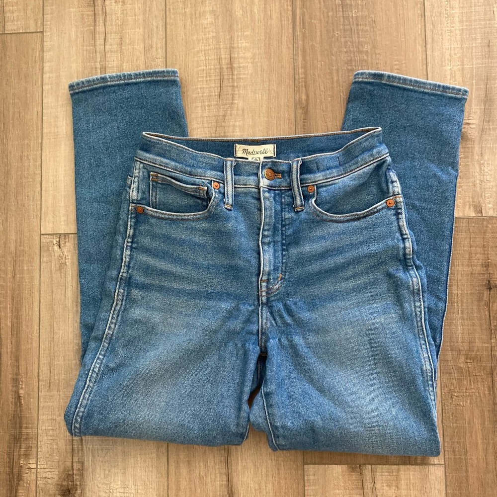 Madewell Stovepipe Jeans sz 25